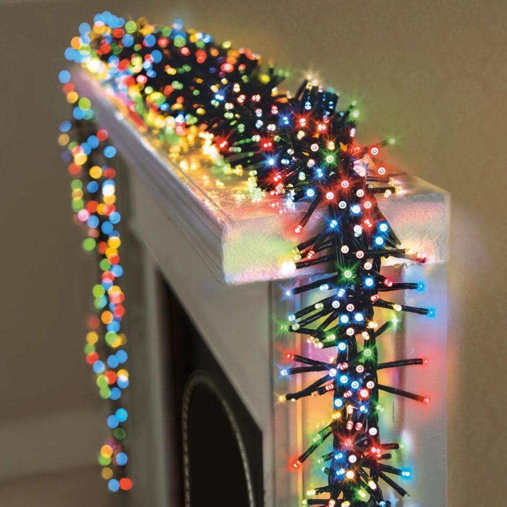 Premier Cluster Brights 9.3m 720 Multicolour Christmas Lights 5053844154649 2